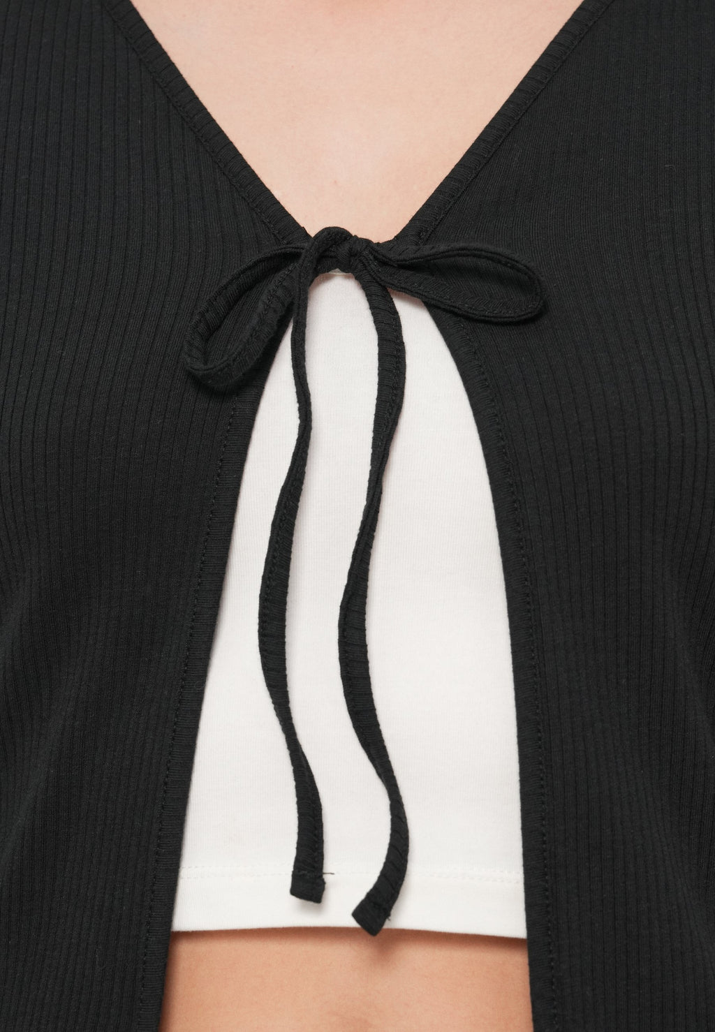 Pieces PCKITTE TIE CARDIGAN