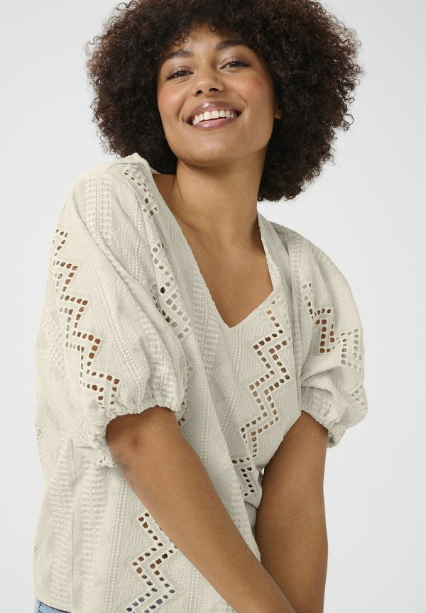 Cream CRBRODERI ANGLAIS