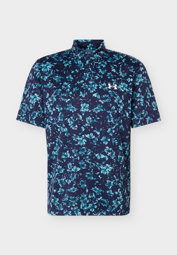 Under Armour MATCHPLAY - Polo shirt - midnight navy/blue haze/white