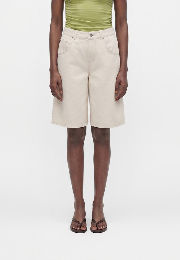 ONLY Denim ONLMATE-SILLA Loose Fit - Denim shorts - whitecap gray