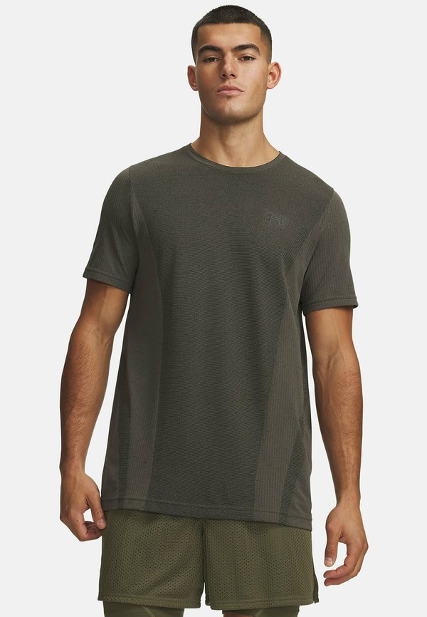 Under Armour VANISH SEAMLESS - Sports T-shirt - marine od green