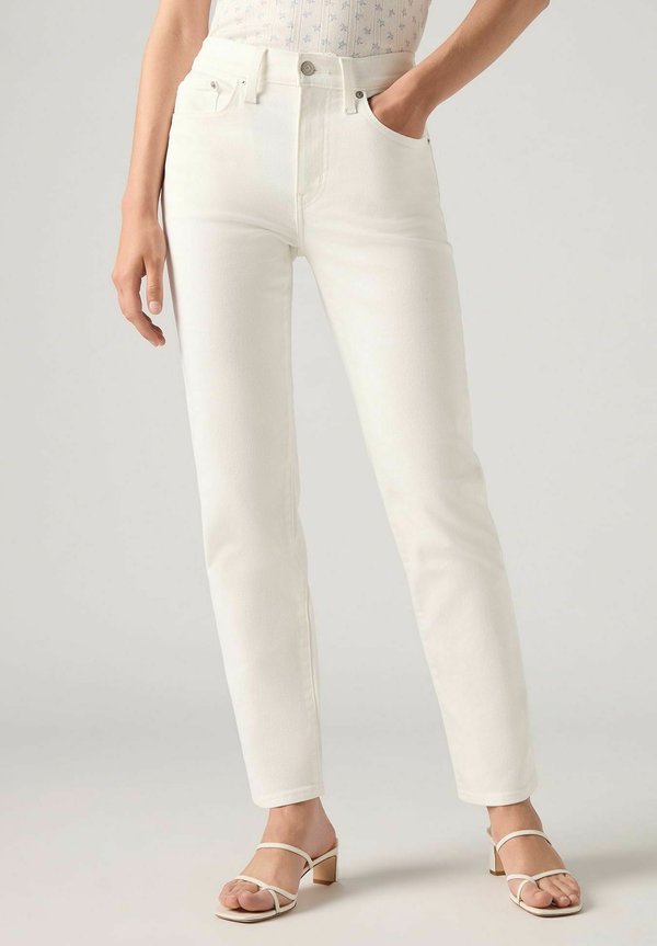 Levi's® 724® HIGH RISE STRAIGHT - Straight leg jeans - western white