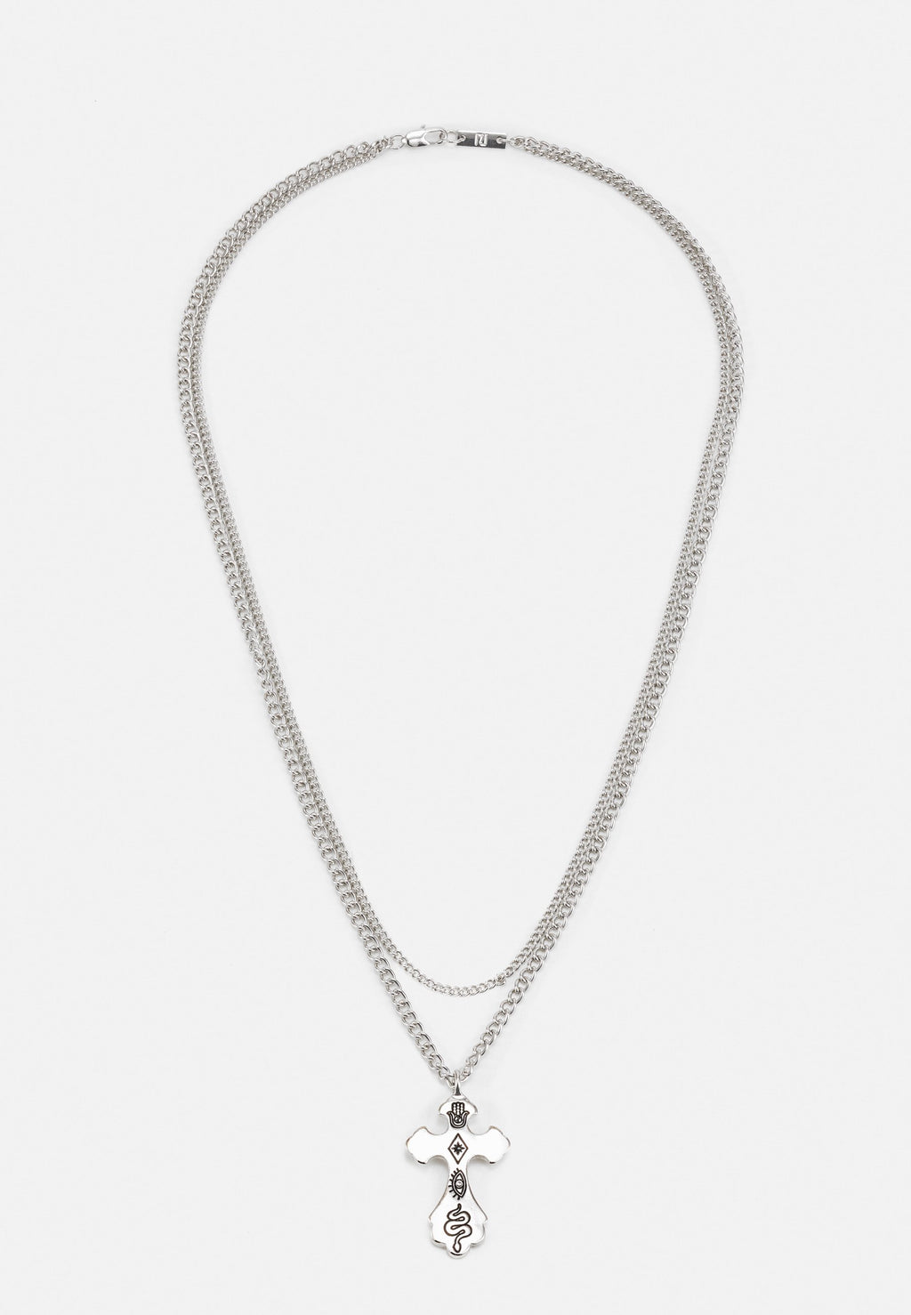 River Island SUM ENGRAVED CROSS UNISEX