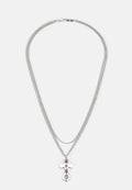 River Island SUM ENGRAVED CROSS UNISEX