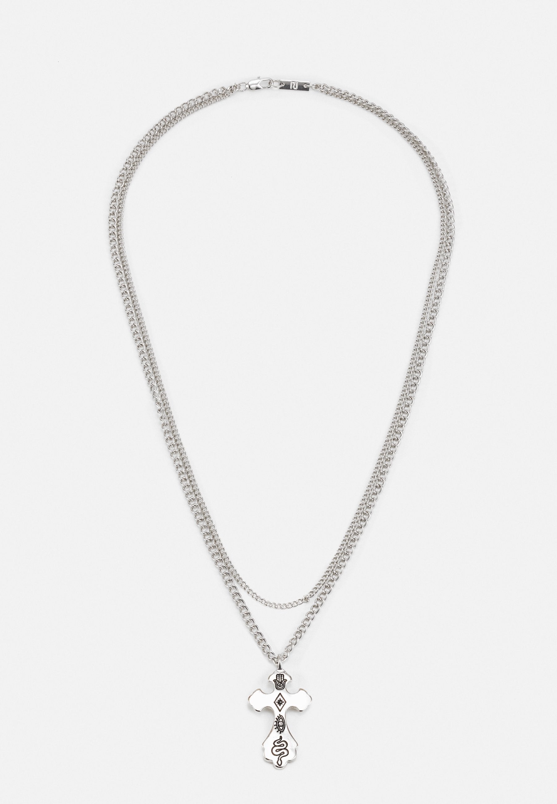 River Island SUM ENGRAVED CROSS UNISEX