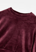 ONLY MINI KMGREBEL VELVET ONECK SWEAT SET SWT