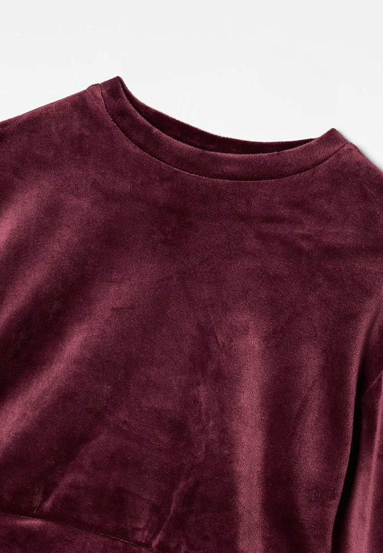 ONLY MINI KMGREBEL VELVET ONECK SWEAT SET SWT
