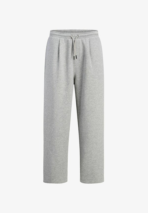 Jack & Jones JPSTEVAN BRADLEY SWEAT PANTS - Tracksuit bottoms - light grey melange