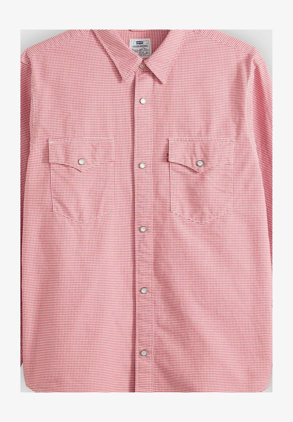 Levi's® Shirt - llewelyn plaid chrys reds