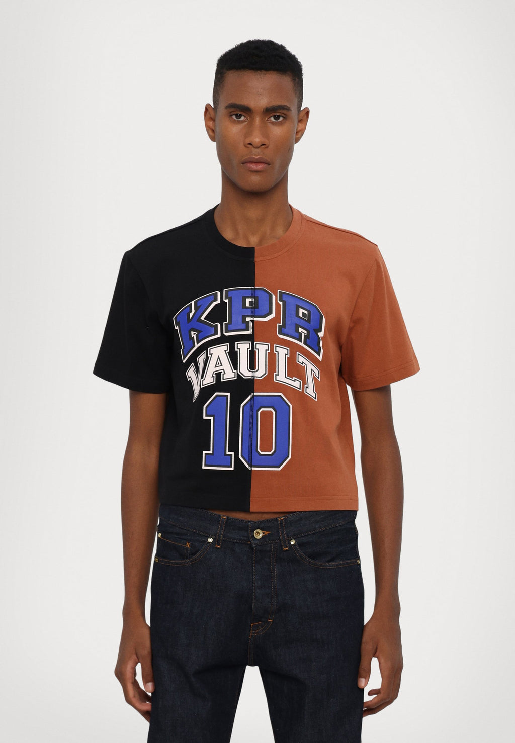 Dhruv Kapoor SPLIT CROPPED TEE UNISEX