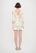 Needle & Thread ROSE LONG SLEEVE MICRO MINI DRESS
