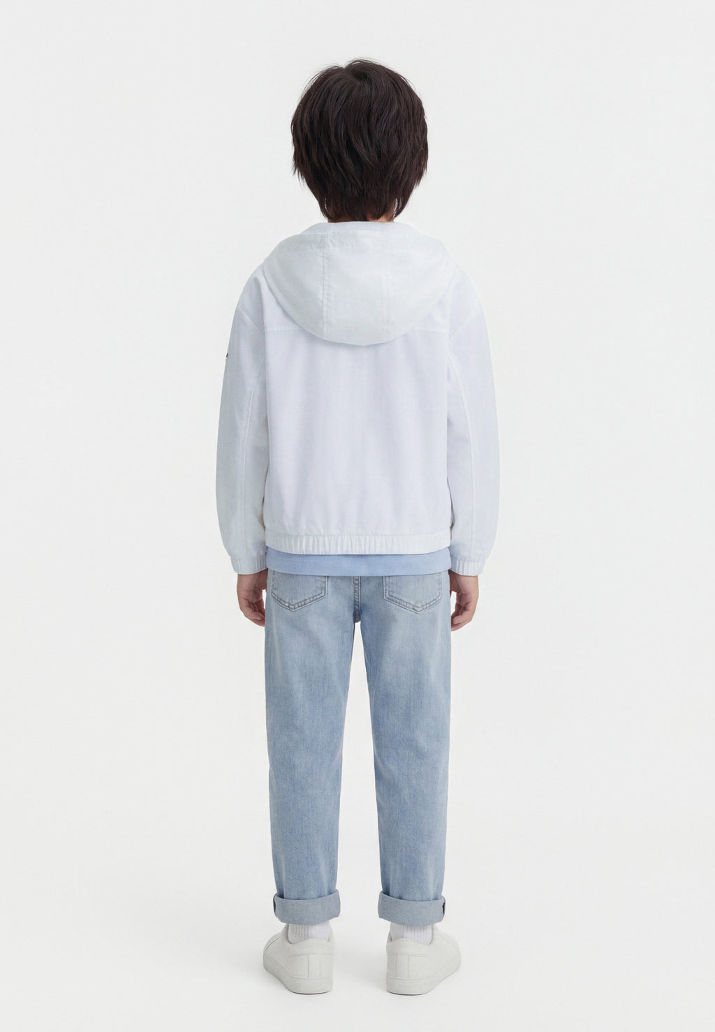 ESSENTIAL ZIP-THRU FUNNEL NECK WINDBREAKER Media 3