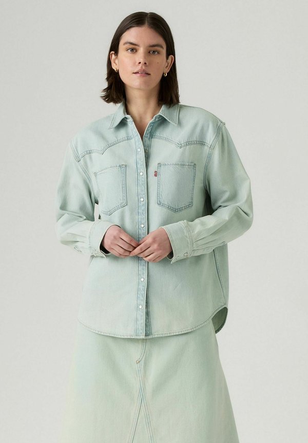 Levi's® TEODORA WESTERN - Button-down blouse - air space