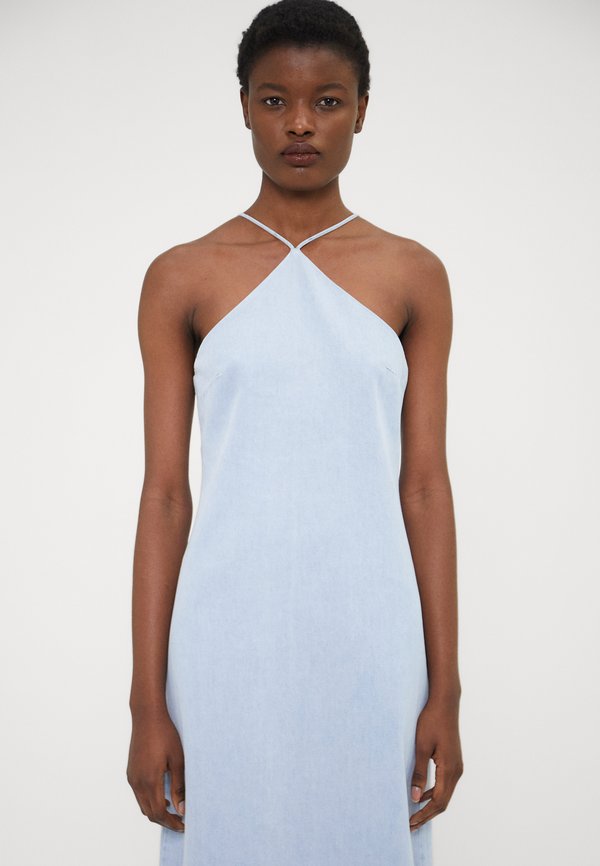 DESIGNERS REMIX EXCLUSIVE CHELSY HALTER DRESS