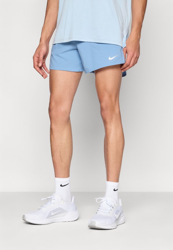 Nike Performance STRIDE SHORT - Sports shorts - work blue/reflective silver-coloured