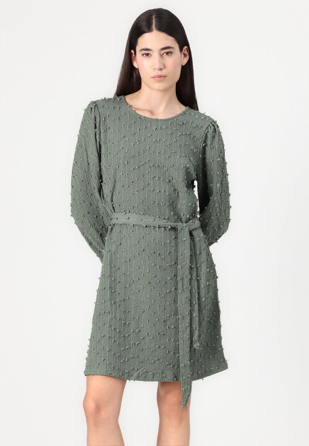 VILA VIEVALINE O NECK SHORT DRESS