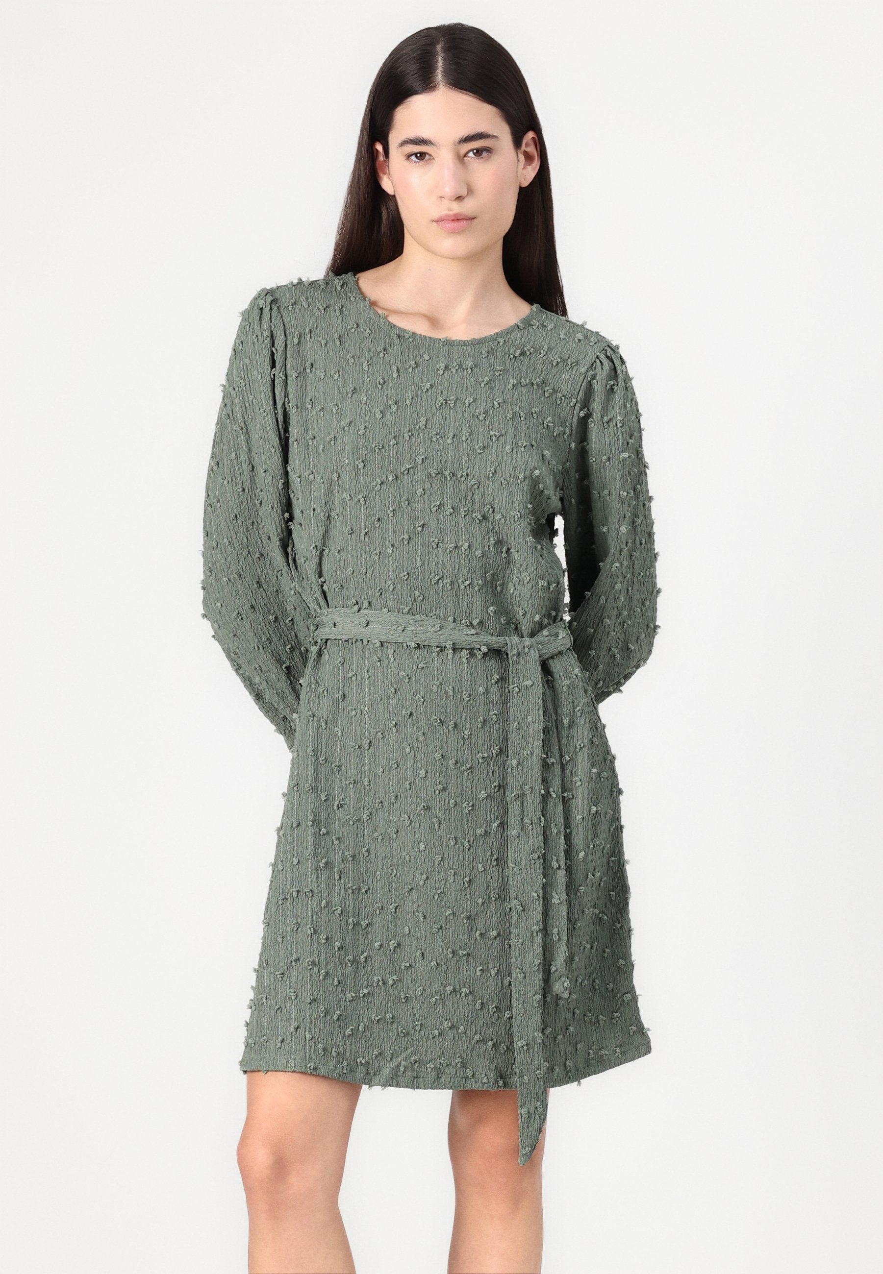 VILA VIEVALINE O NECK SHORT DRESS
