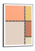 Orange Wallz BLUSHING SQUARES