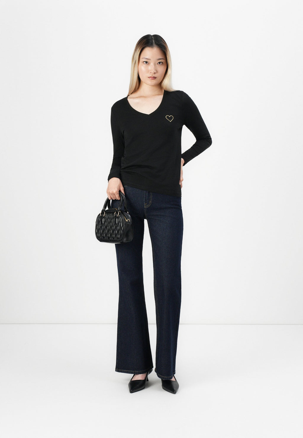 Flared fit ONLJUICY High waist Media 2