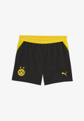 Puma BORUSSIA DORTMUND 26/27 SHORTS - Sports shorts - black-faster yellow