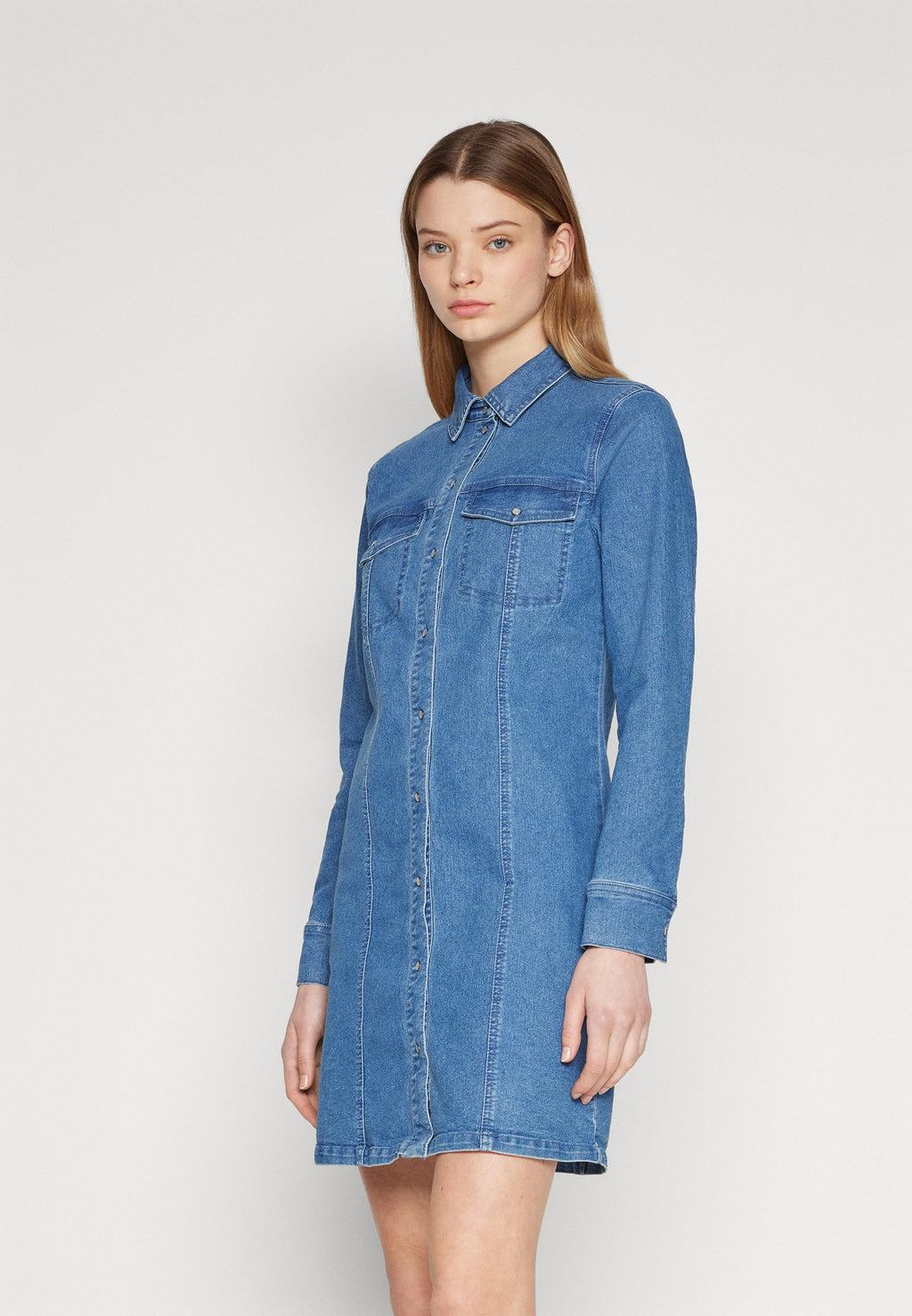 JDY JDYNOELLE BUTTON DRESS