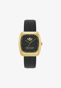 adidas Originals RETRO WAVE ONE - Watch - black and gold coloured