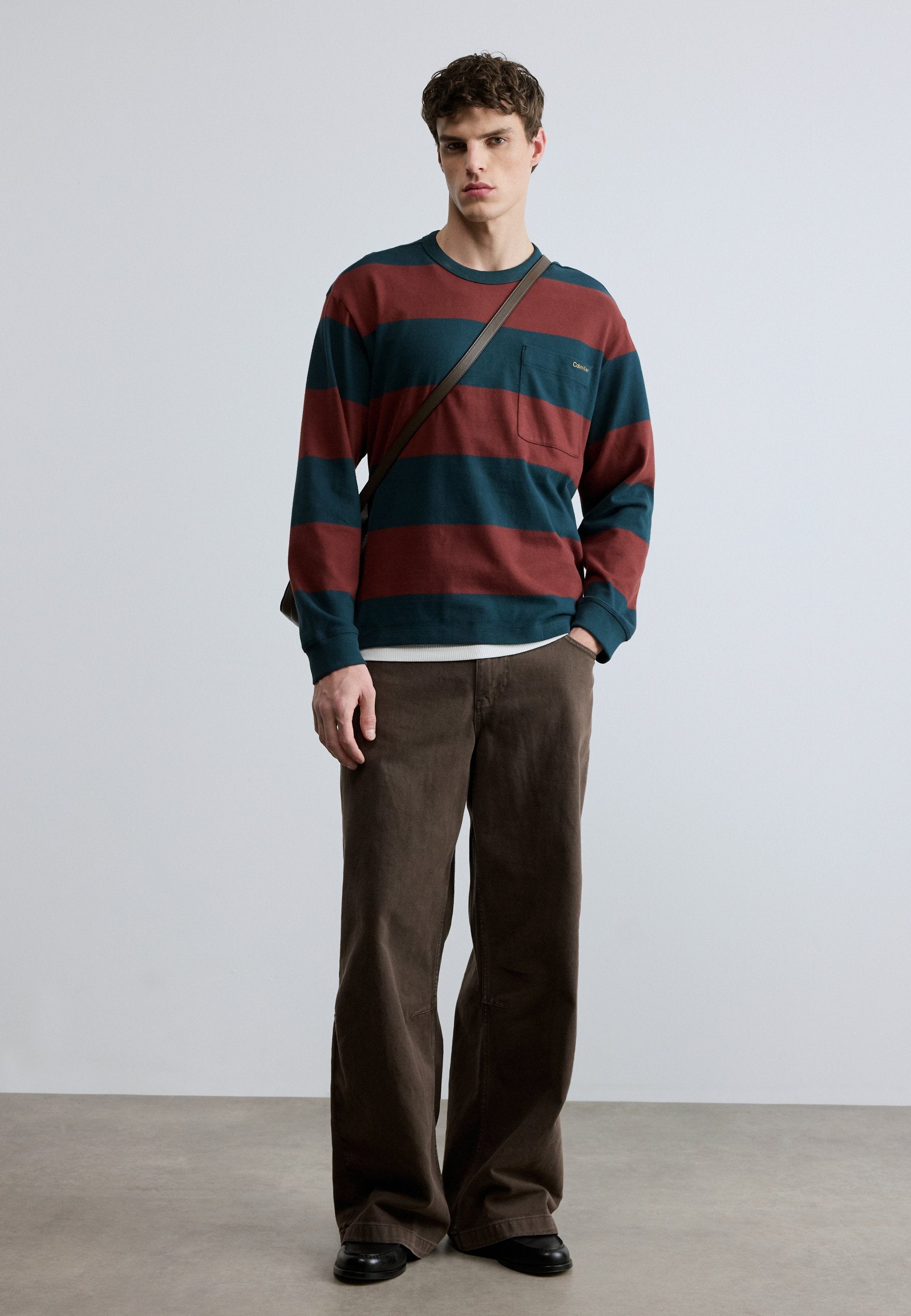 Calvin Klein Jeans STRIPE POCKET TEE