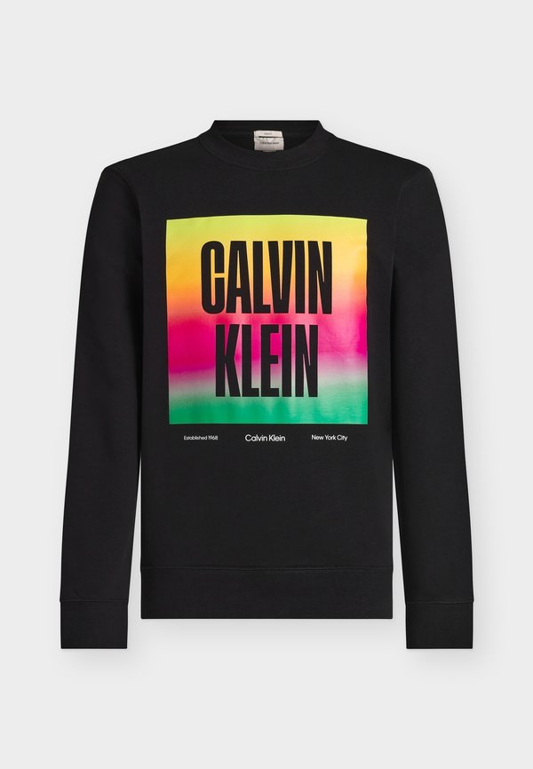 Calvin Klein Jeans PRIDE SWEATSHIRT - Sweatshirt - black