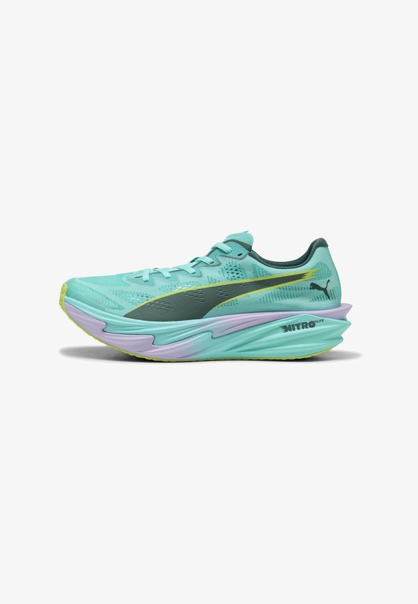 Puma DEVIATE NITRO ELITE 4 HYROX - Training shoe - intense mint-light lavender