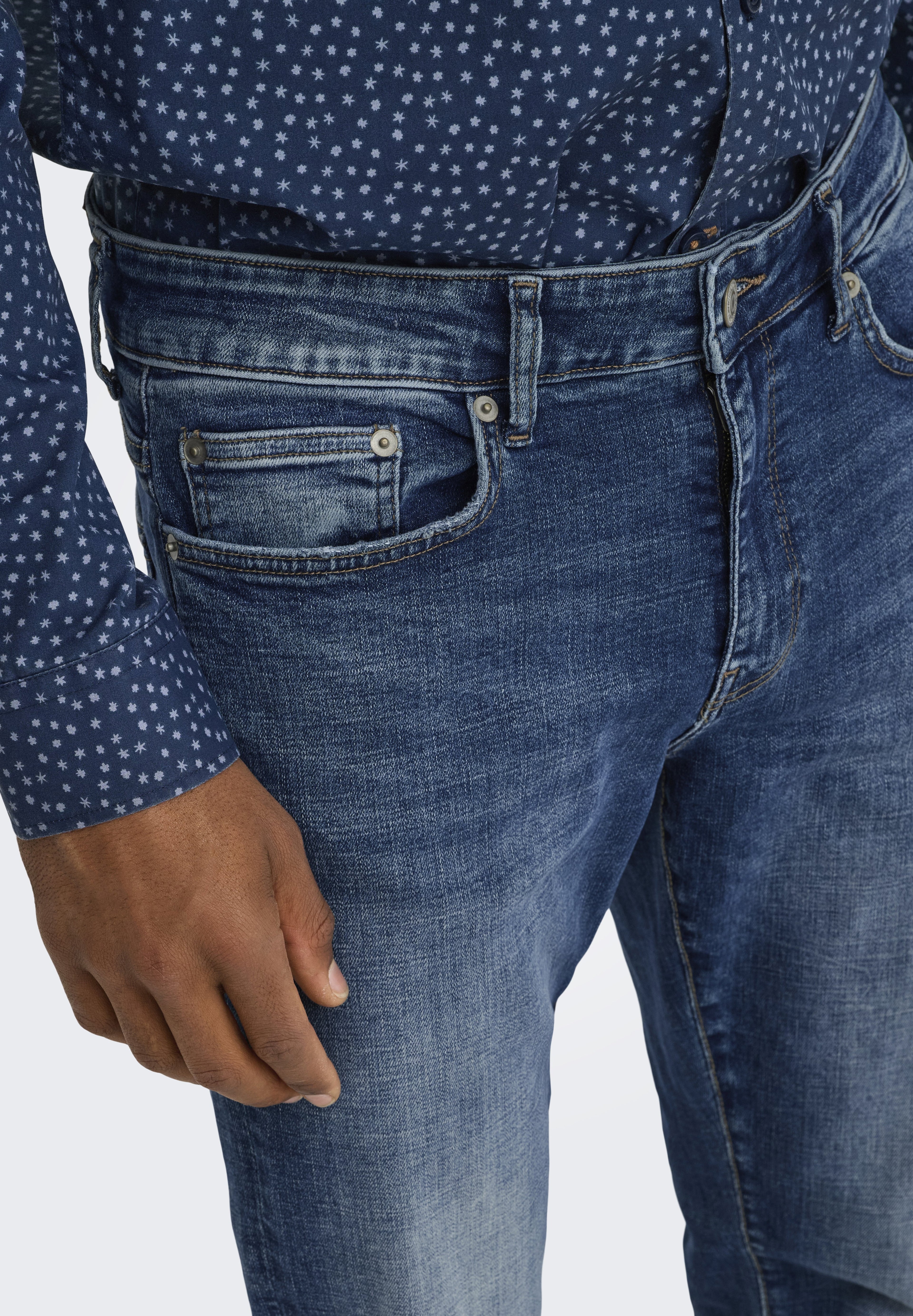 Only & Sons Regular fit ONSWEFT Mid waist