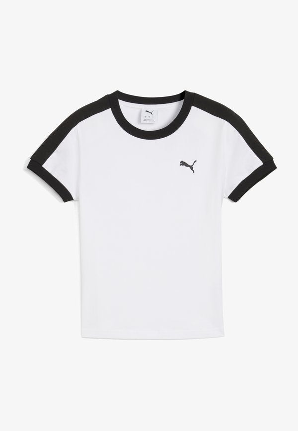Puma T7  - Basic T-shirt - white