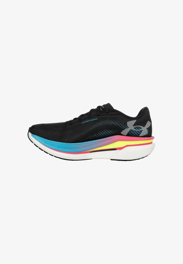 Under Armour VELOCITI PRO 2 - Road running shoes - black   capri   white
