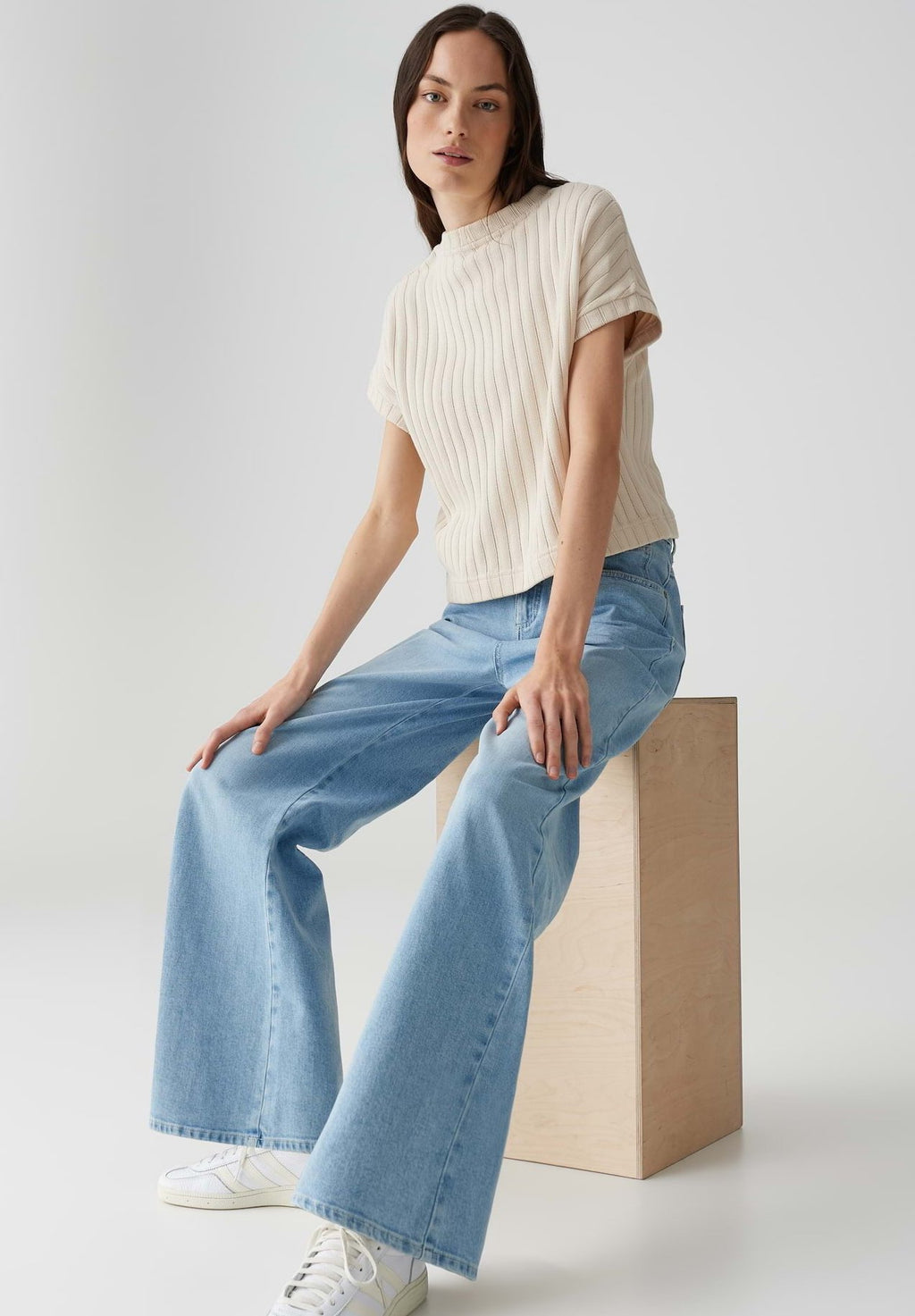 OPUS MID RISE EXTRA LONG PALAZZO FIT
