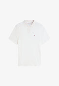 Tommy Hilfiger JACQUARD - Polo shirt - ivory petal