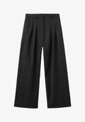 Mango ADULT - Trousers - black