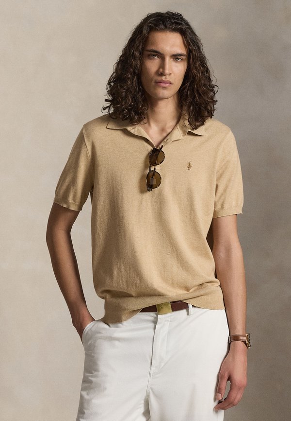 Polo Ralph Lauren Big & Tall COTTON POLO COLLAR SWEATER