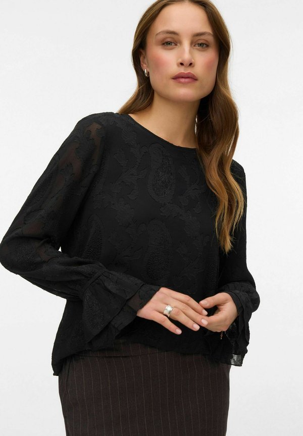 Vero Moda VMMISHI - Blouse - black
