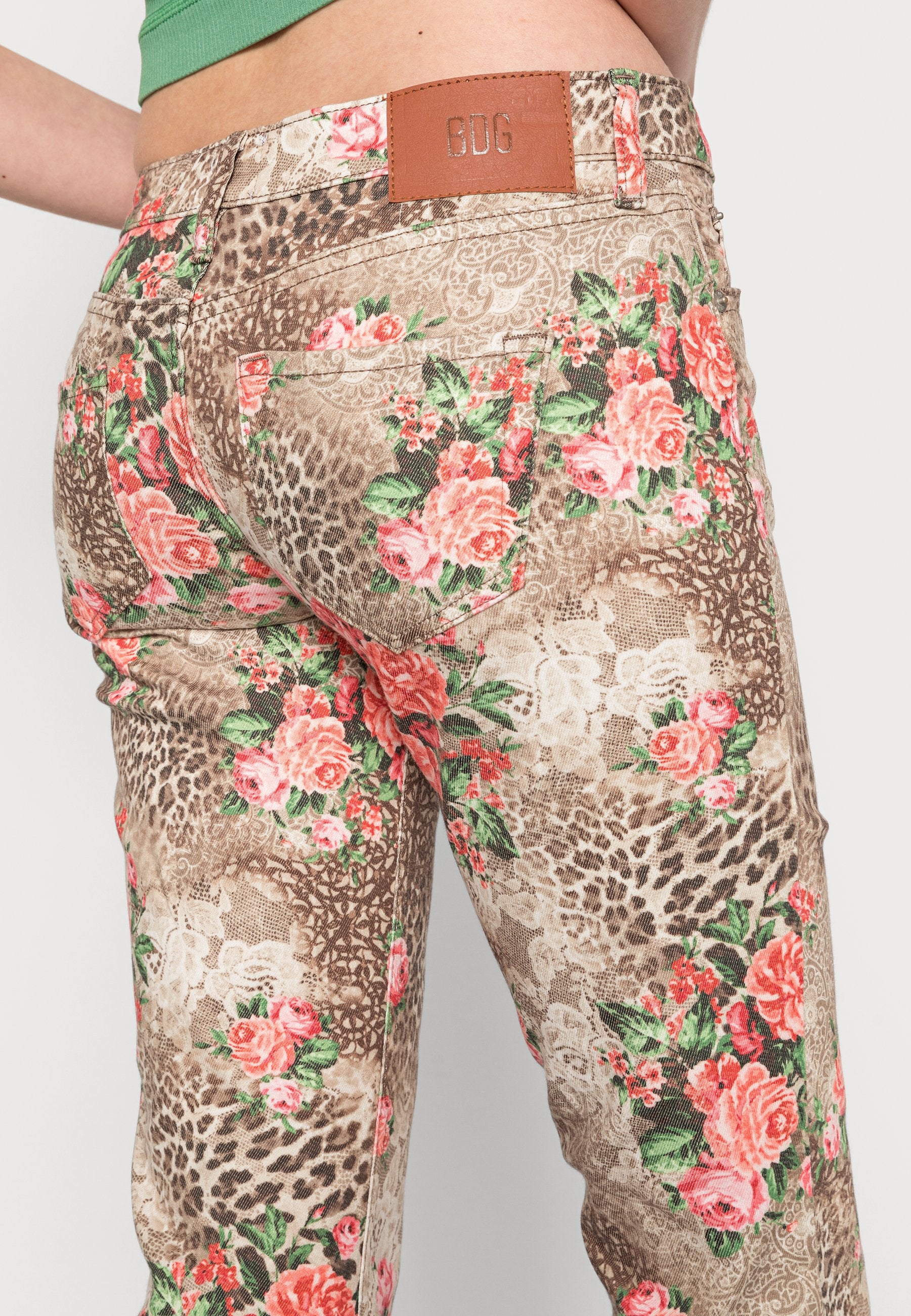 BDG Urban Outfitters LEOPARD FLORAL