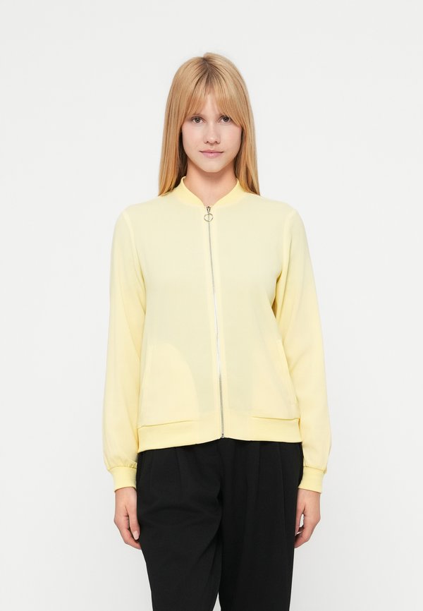 Vero Moda VMCOCO L/S BOMBER GA NOOS - Bomber Jacket - pale banana