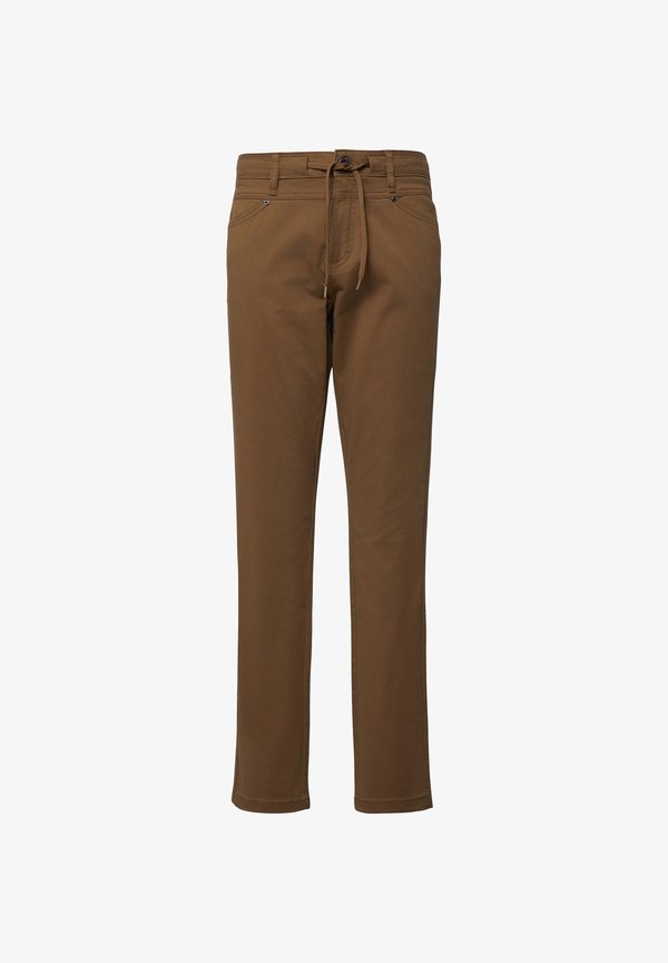 s.Oliver HOSE - Trousers - dunkelbraun