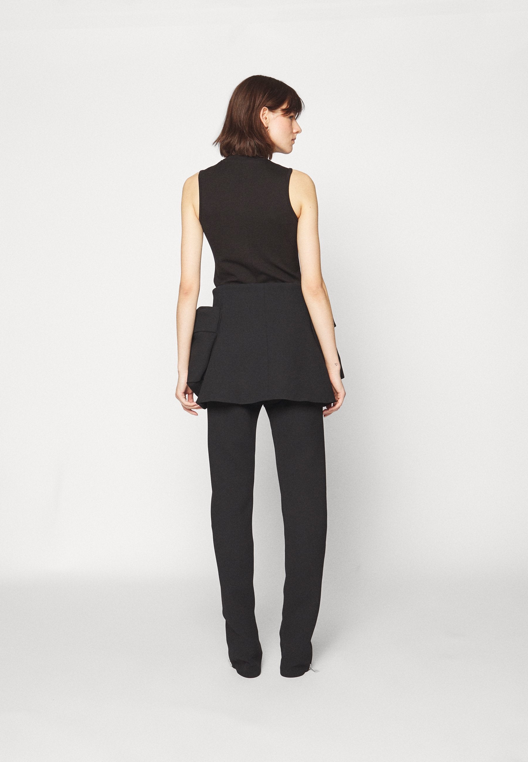 A.W.A.K.E. MODE BASQUE PANTS WITH ZIPS AND LARGE POCKETS