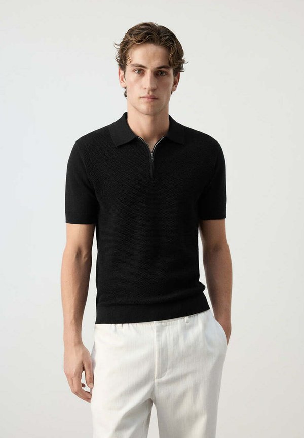 Mango ADULT - Polo shirt - black