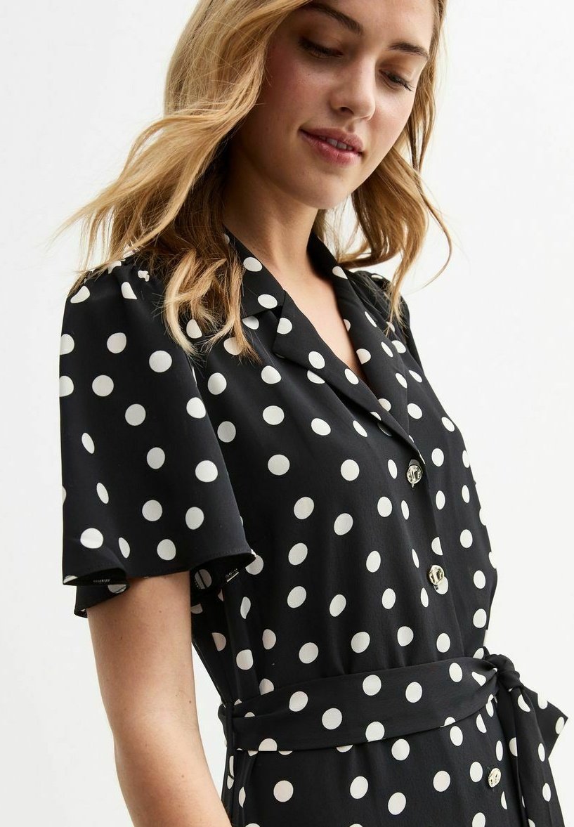 New Look POLKA DOT BELTED