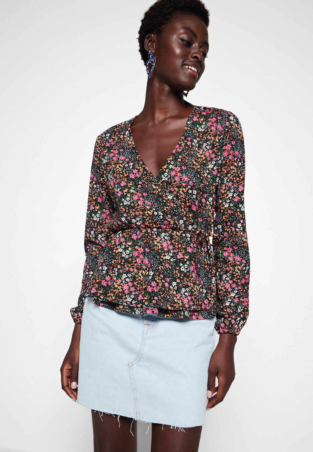 ONLY ONLOVA WRAP TOP