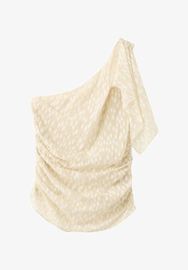 Mango ADULT - Blouse - beige