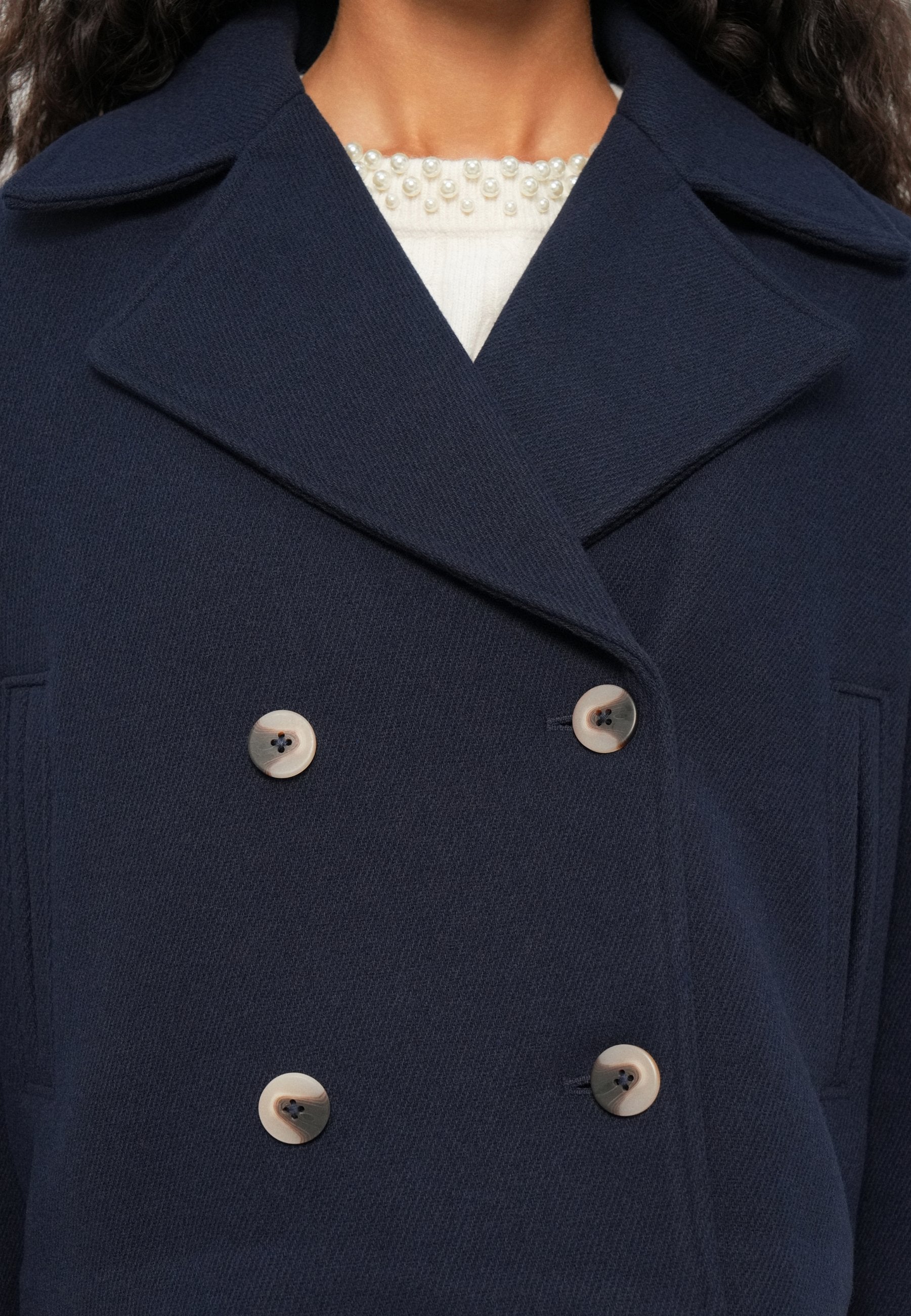 VILA VIKAMINA Wool blend