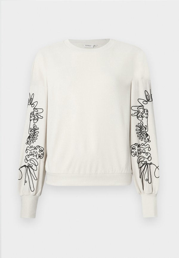 ONLY Sweats ONLBROOKE Sweat - Sweatshirt - birch