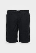 Jack & Jones Cargo Plus Size Relaxed Fit - Shorts - black