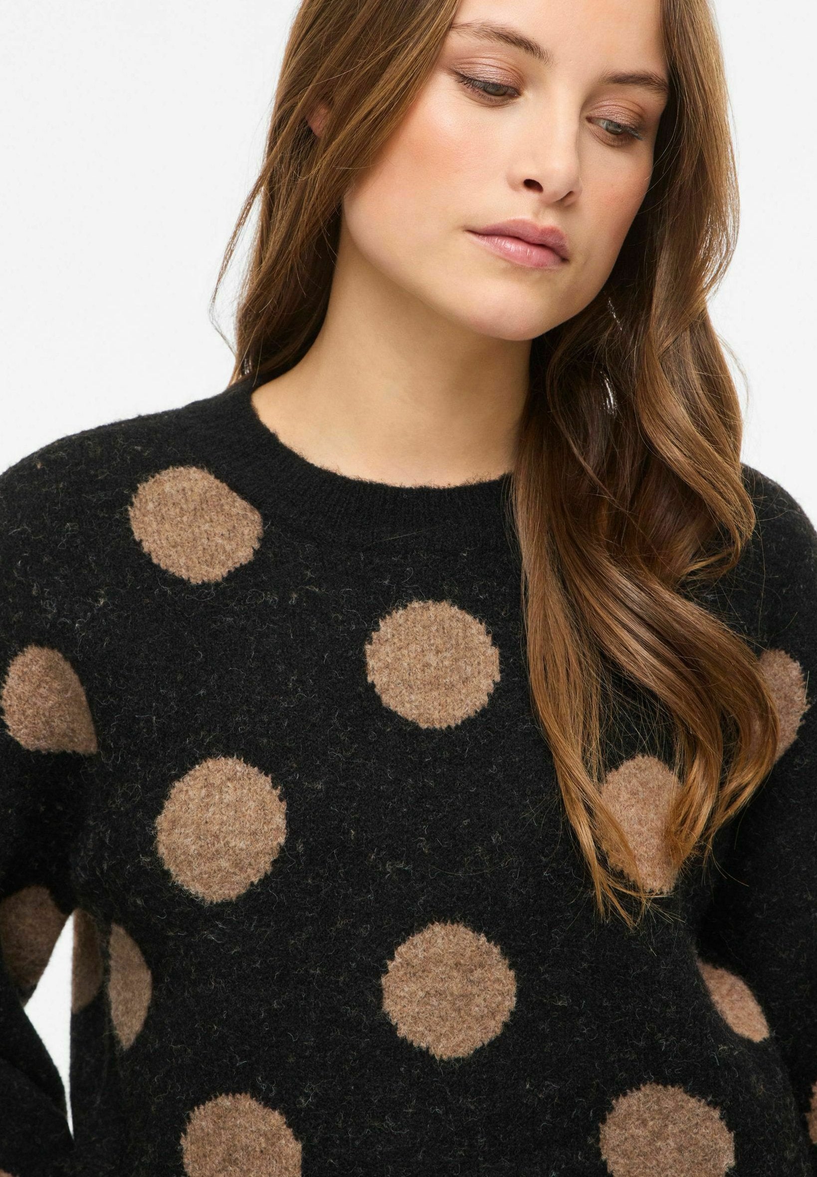 VILA Knitted VILUNA Round neck