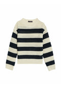 Marks & Spencer COTTON RICH STRIPED CREW NECK